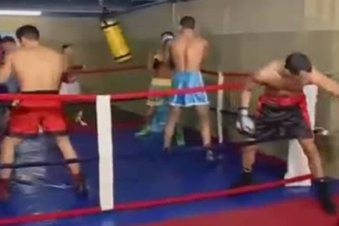 Boxing Ring Sex Session - hardcore sex movie scene - Tube8.com