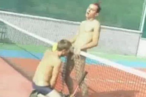 twinks fuck ON TENNIS COURT
