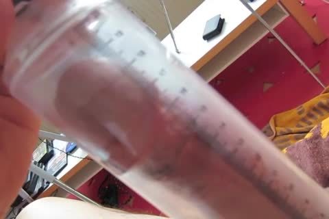 Pumping My schlong, wank And love juice Masturbation.