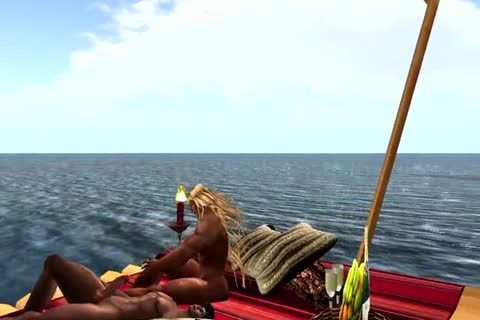 Coming Home Form A Fishing Trip And Find Your Partner Floating On A Raft Which Makes u lusty En The Rest Is As It Is.