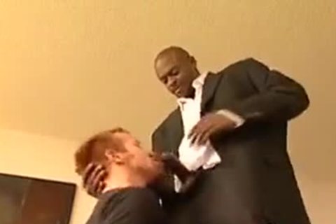 Diesel Roughs Up A Redhead darksome