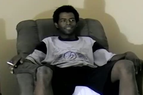 Hung dark guy Jay Pumps A Load Of cum Out Of His huge pecker