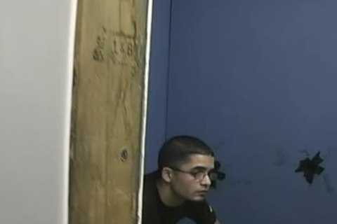 White man engulfing Off dark dongs At Gloryhole