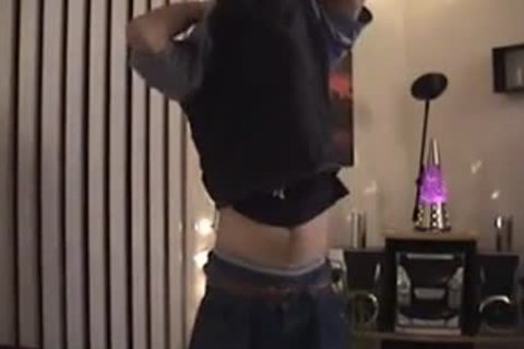 Blinged Straight twink Buzz Beats Off And Cums