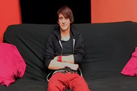 Well pumped up Emo twink Andy Kay Gives His shlong A worthy Rubbing