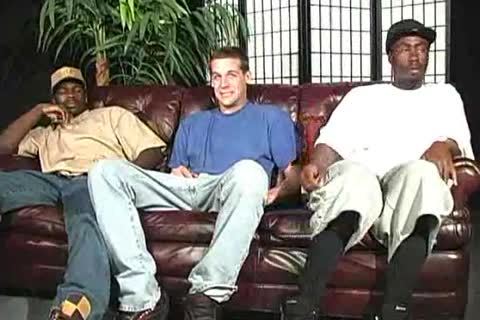 wicked Interracial homo boyz Threeway bang
