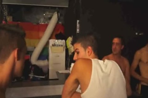 Jizzing All Over Him