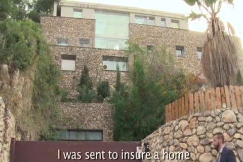 Maikel cash, Hugo Martin, & Brad Hern In Insurance man