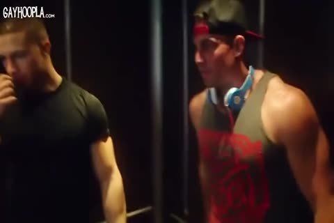 Muscle guy With cute jock On Him