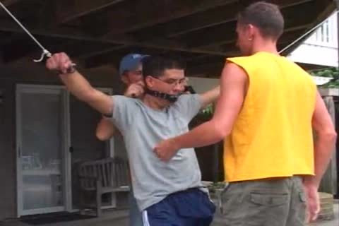 3 tasty homosexuals Play A Little bdsm !!!