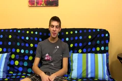sleazy brunette Max Morgan Interview Then Jerking Session - BoyFriendTVcom