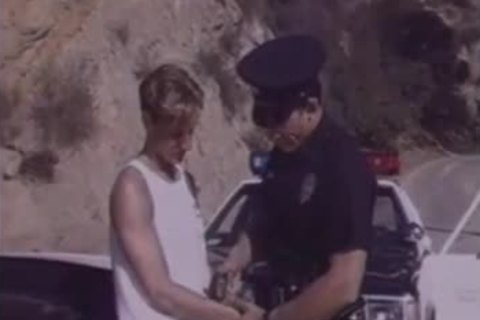 teen Arrested By Cop & Hard plowed.