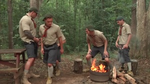 JizzOrgy: Zeb Atlas and Jack Radley rough anal sex outdoors