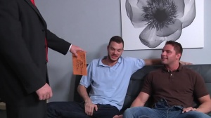 DrillMyHole.com: Muscled jock Cliff Jensen fucking in the ass