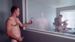 BROMO - Hunk Ryan Kroger masturbation video