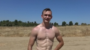 Str8 Chaser: Inked Paul Wagner rough handjob in hotel