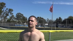 Str8chaser.com - Inked Lance Gray teasing big dick