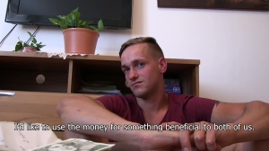 Debt Dandy - Flat amateur stretching scene