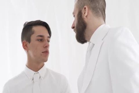 MormonBoyz - stylish Missionary teen Cums In A Priest’s mouth