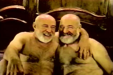 No Introduction Necessary Two yummy chubby old man In Action