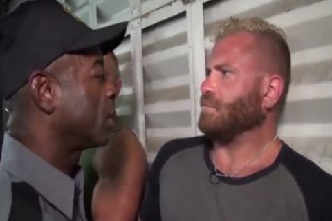 Interracial schlong-sucker