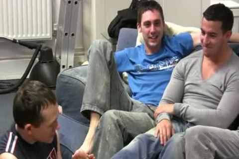 Youth Feet Tickle And Worship.