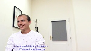 DirtyScout - Bald amateur likes fantasy handjob in office