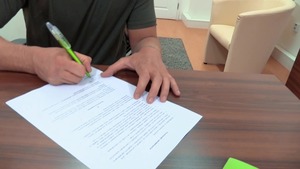 DirtyScout - Incredible whore enjoys handjob