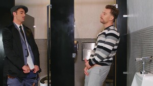 GodsOfMen - Michael Boston next to Igor Romani handjob