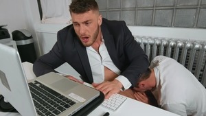 DrillMyHole: Inked William Seed spanking sex tape