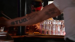 DrillMyHole.com: Kurtis Wolfe & Tom handjob in a bar