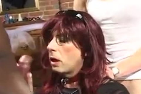 amateur Roleplay ladyman gets hammered By Two Plumbers