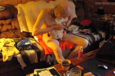 Masturbating  Using Oil,dildos And bondage