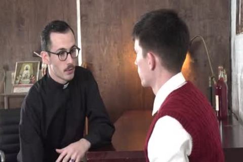 Threesome with priest