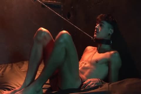 Humiliating Puppy Play Ends With Creamy homosexual ass