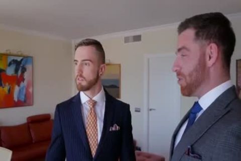 gay Suit oral-job-sex And pooper
