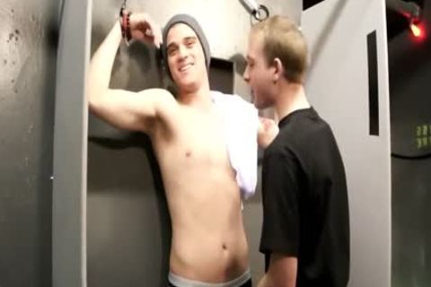 Straight rod receives Cuffed And Sucked