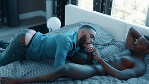 NoirMale.com - Tattooed Pheonix Fellington blowjob cum