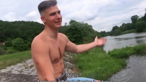 CzechHunter.com - Czech twink gay Hunter loves handjob