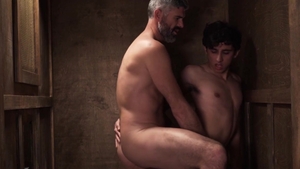 YesFather: Stiff Carter Ford hard masturbation in the bed