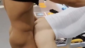 Chinese Fitness coach seduce And bonks Trainer