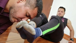 Goalkeeper Feet Sucked And Sock