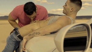 FetishMen: Athletic uncut cock Casey Everett moaning