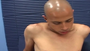 OTB Boyz - Latino Frank bareback rimming on the couch