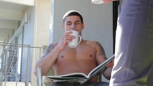 GayRoom: Garrett Cooper wishes sloppy fucking