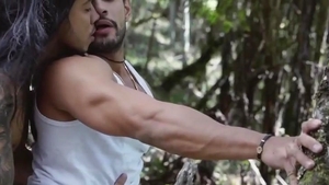 Alejo Espina (aospinad) And Tarzan nail In The Woods