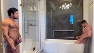 William Seed drills Alejo In The Hotel bath Tub