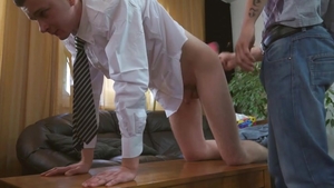 Spanked Til cum