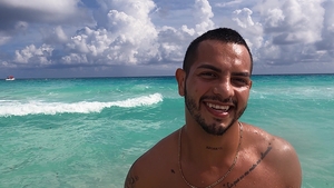 Latin Leche: Antuan's Uncut Dick Goes All In with Cameraman