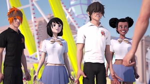 Hentai Sex School: Yaoi Boys Invade Hentai Sex School